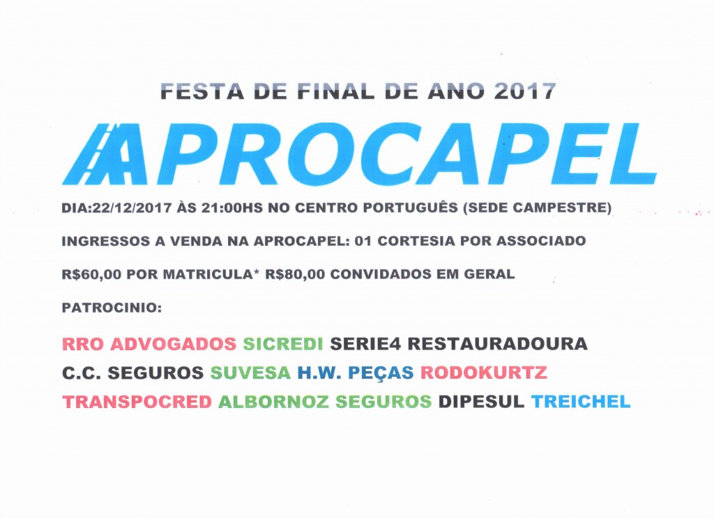 CAPA FESTA 2017